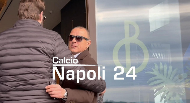 Comincia l'avventura di Calzona al Napoli: tecnico e staff giunti al Britannique | FOTO E VIDEO CN24