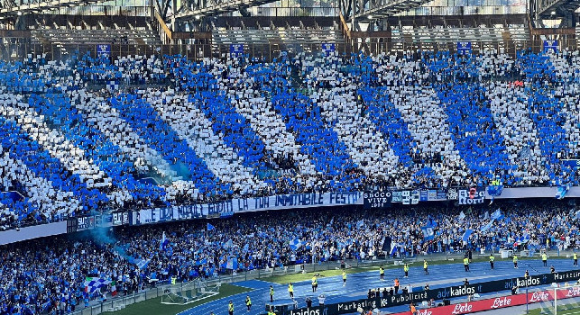 Novit in vista di Napoli-Barcellona, pronta coreografia in Curva B