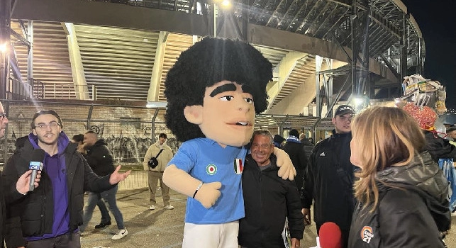 Stasera in campo la mascotte del Napoli: idea di Stefano Ceci | FOTO