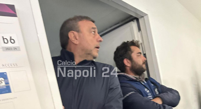 Napoli-Barcellona, spunta anche Roberto Calenda allo stadio Maradona | FOTO CN24