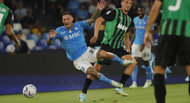 Sassuolo, ammonizione fatale: un centrocampista salta il Napoli