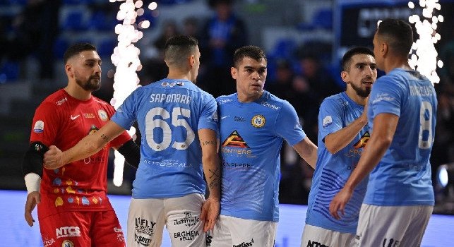 Calcio a 5, reazione Napoli ma non basta: quarto pareggio consecutivo nel derby con il Sala