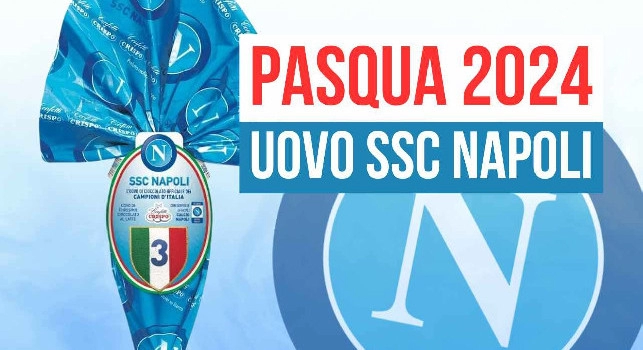 Uovo di Pasqua SSC Napoli 2024