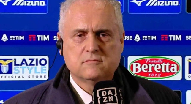 Lotito risponde a Sarri: Ha ancora due anni di contratto ma nessuno è indispensabile