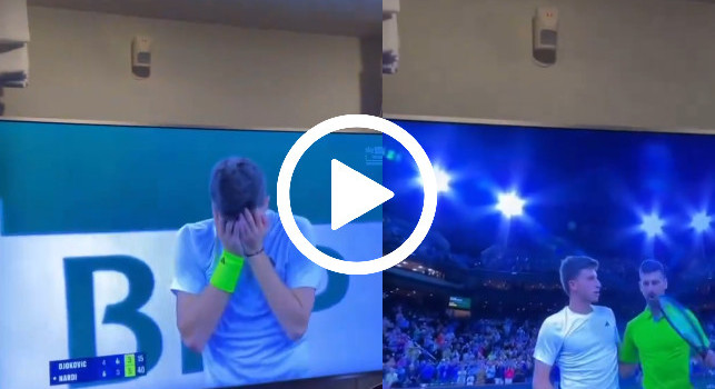 Marò, c'ha fatt' chist!: la reazione del papà napoletano di Nardi alla vittoria contro Djokovic | VIDEO