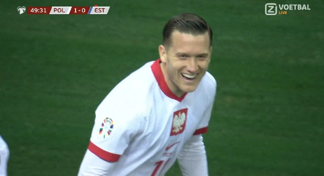 Playoff Euro 2024, Polonia-Estonia 2-0: raddoppio di Zielinski! | VIDEO
