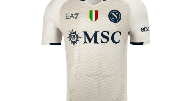 Nuova maglia del Napoli
