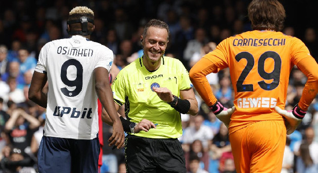 SSC Napoli, il commento: Spinta su Rrahmani che Var e Pairetto non sanzionano. Oggi non era giornata...
