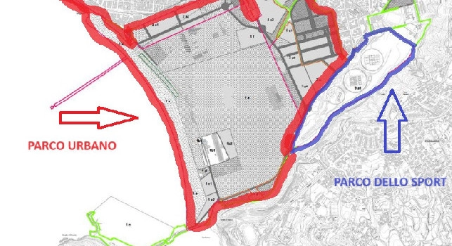Giordano: Incontro ADL-Fitto, centro sportivo del Napoli al Parco dello Sport!