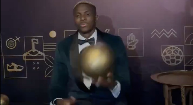 Osimhen: Ecco cosa significa per me aver vinto il Pallone d’Oro Africano
