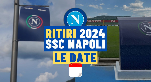 Date ritiro Napoli 2024