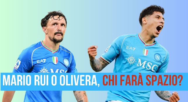 Mario Rui e Olivera, uno è di troppo: c’entra il nuovo allenatore del Napoli