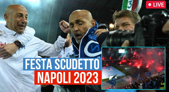 Festa scudetto Napoli 2023, riviviamo il 4 maggio fra Udine e lo stadio Maradona! | DIRETTA VIDEO