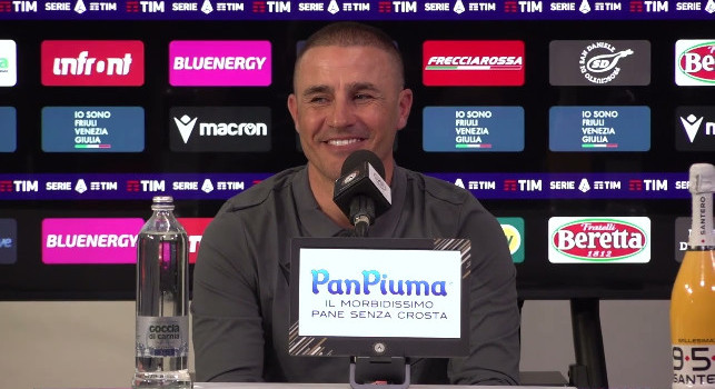 Udinese, Cannavaro: Col Napoli gara emozionante, sono un tifoso ma qui ho un dovere! Ecco come li affronteremo
