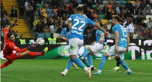 Udinese, Success: Napoli grande squadra, volevamo i tre punti! il pari è più importante del mio gol