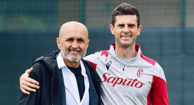 Spalletti va a...Bologna: meeting con Thiago Motta a pochi giorni dal match col Napoli | FOTO