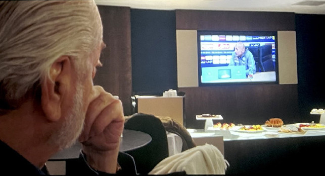Scaramanzia De Laurentiis, Il Mattino: non andrà a Parma! Ecco dove vedrà la partita del Napoli