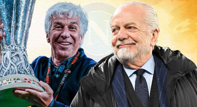 Gian Piero Gasperini e Aurelio De Laurentiis