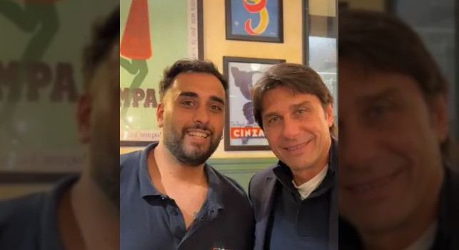 Conte-Napoli, l'indizio dall'allenatore a Torino: Avete capito bene... | FOTO