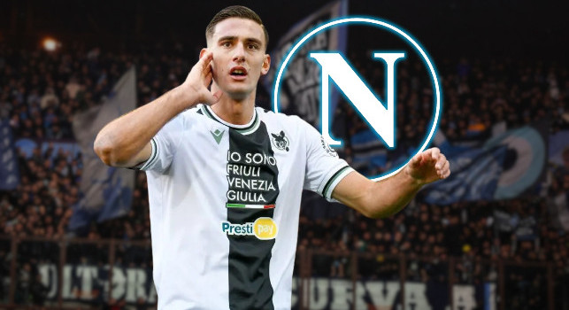 Napoli su Lucca, Gazzetta: contatti con l'Udinese, si può accelerare già ad aprile! Ingaggio quadruplicato, piace a Conte