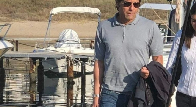 Vibo Marina, il relax di Antonio Conte aspettando Napoli