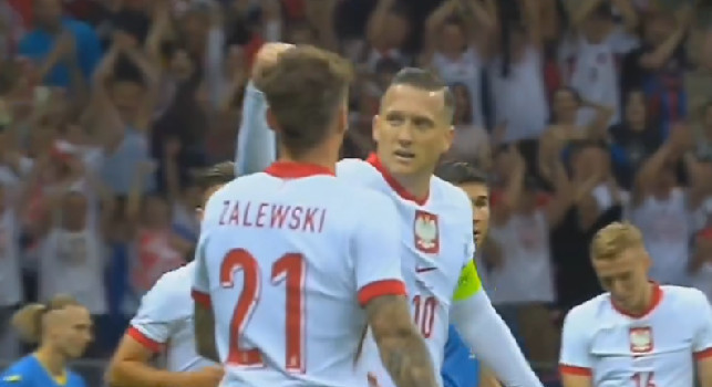 Polonia-Ucraina 3-1: gol di Dovbyk su assist di Sudakov! Segna pure Zielinski | VIDEO
