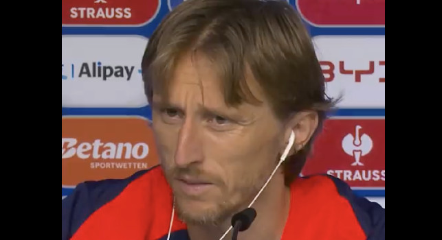 Repice fa i complimenti a Modric, il croato si emoziona in conferenza stampa | VIDEO