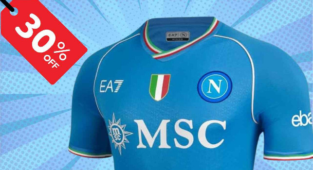 SSC Napoli maglia ufficiale