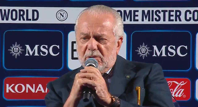 Cerchione annuncia: De Laurentiis rompe il silenzio, farà una conferenza! Ecco quando | VIDEO