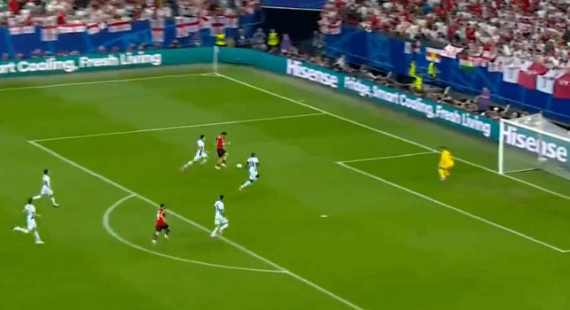 Georgia-Portogallo 1-0, gol lampo di Kvaratskhelia dopo appena 2 minuti! | VIDEO