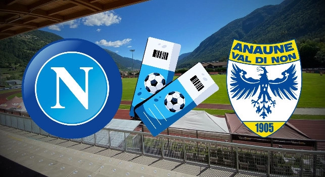 Amichevole Napoli-Anaune, grande entusiasmo a Dimaro: il match &egrave; sold-out