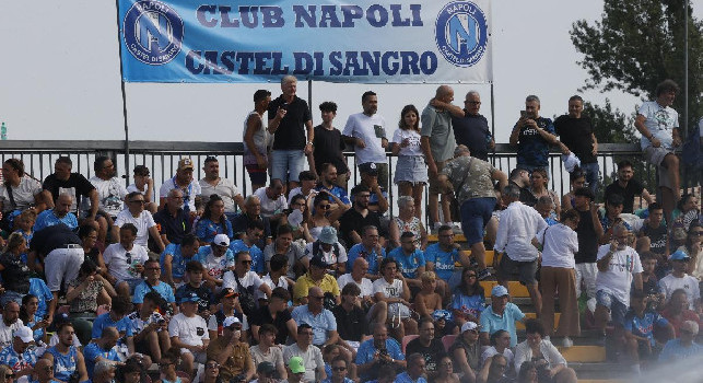 Ritiro Castel di Sangro, è febbre Napoli! Stadio Patini sold out | FOTO