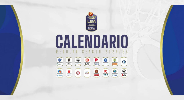 Calendario Serie A 2024/2025: il Napoli Basket debutta il 29 settembre a Pistoia! Tutte le date delle partite