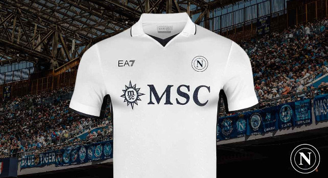 Seconda maglia Napoli 2025