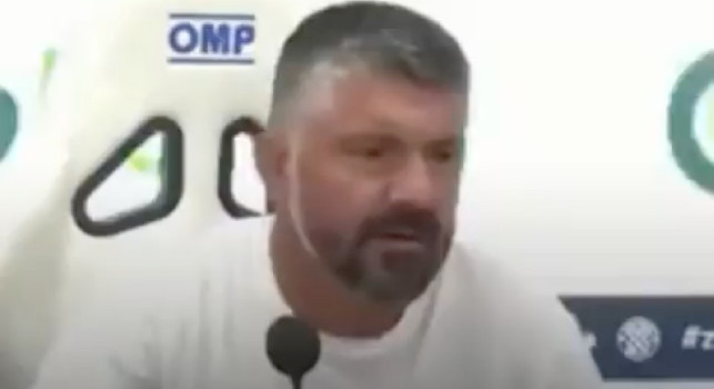 Hajduk Spalato, Gattuso sbotta subito in conferenza: lite con un giornalista | VIDEO