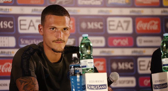 Rafa Marin in conferenza stampa