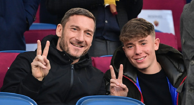 Francesco e Christian Totti
