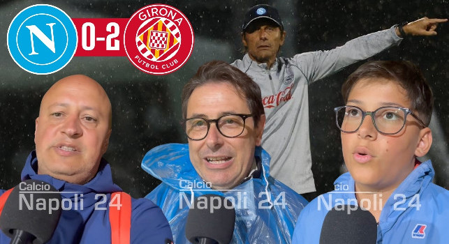 Napoli-Girona 0-2: guardate la reazione dei tifosi subito dopo la gara | VIDEO CN24