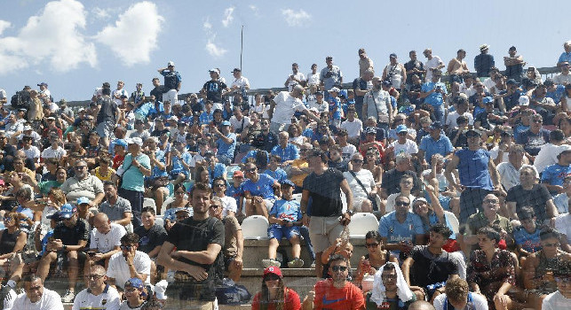 Tifosi del Napoli a Castel di Sangro