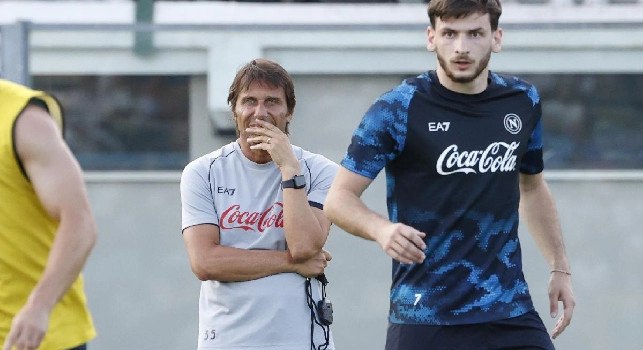 Tuttosport - Conte e Kvara si lasciarono in malo modo: il gesto che mandò su tutte le furie l'allenatore