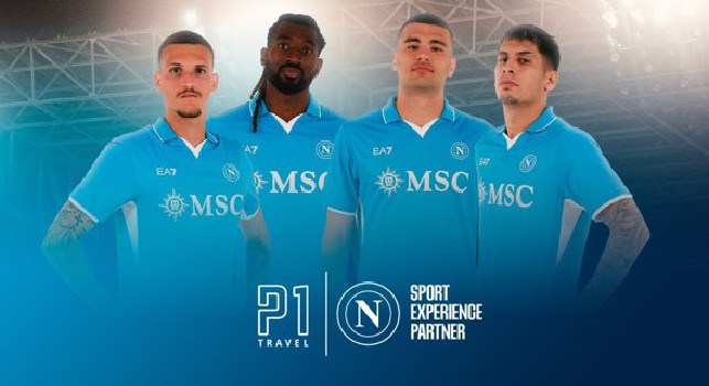 UFFICIALE - SSC Napoli, rinnovata la partnership con P1 Travel. Bianchini: Accordo strategico per il turismo sportivo