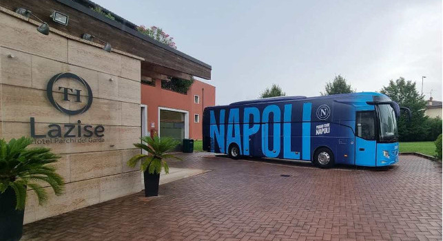 Verona-Napoli, ecco dove stanno alloggiando gli azzurri | FOTO CN24