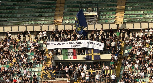 Striscione Verona Napoli