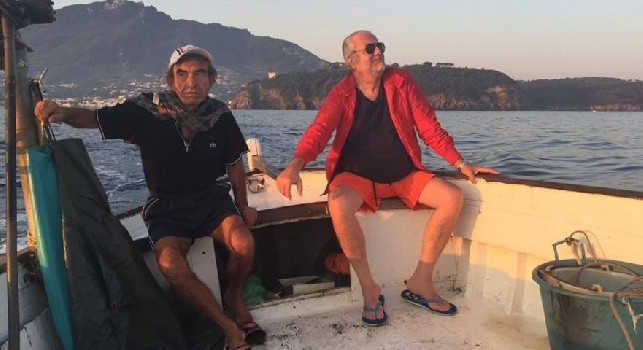 De Laurentiis in vacanza