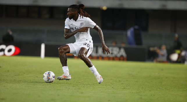 Napoli-Parma 0-1: ammonito Anguissa
