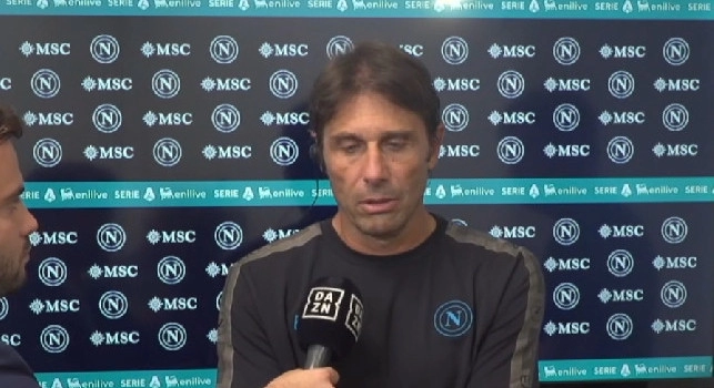 Conte a Dazn: Dopo Verona ci siamo compattati: dobbiamo essere un corpo unico sennò non si va lontano. Stasera il Maradona dodicesimo uomo in campo