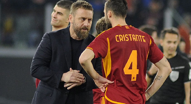 Rissa sfiorata in casa Roma, lite De Rossi-Cristante: separati dopo parole pesanti