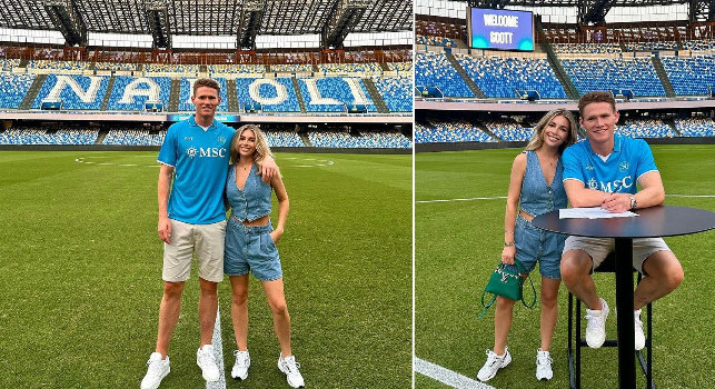Lady McTominay folgorata dall'universo azzurro: Forza Napoli! La nostra bellissima nuova città | FOTO