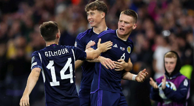 Nations League, vittoria in extremis per la Scozia di Gilmour e McTominay! Sorride Rrahmani