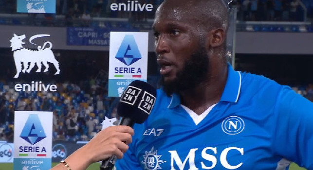 Lukaku: Una abitudine segnare all'esordio, ma la vittoria contava di più! Felice di aver ritrovato Conte, un onore giocare per il Napoli e per questi tifosi